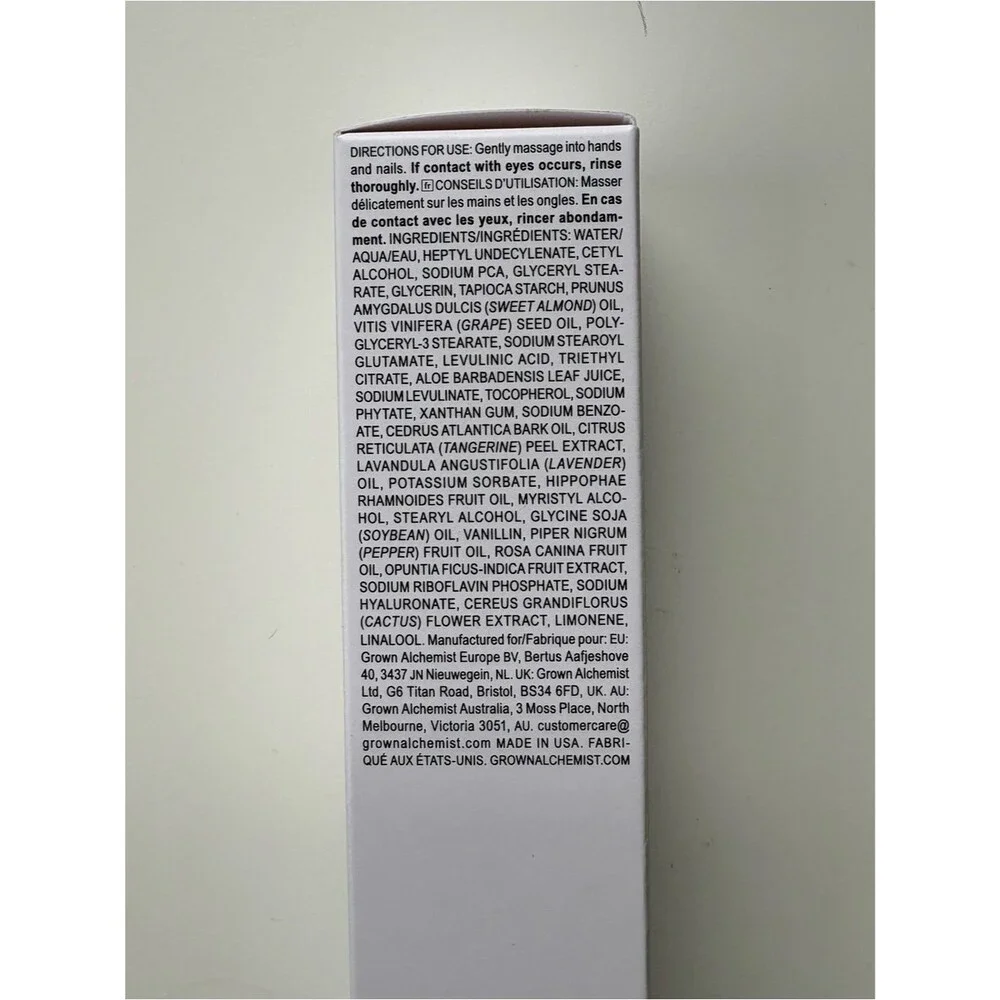 Grown Alchemist Hand Cream in White Tube